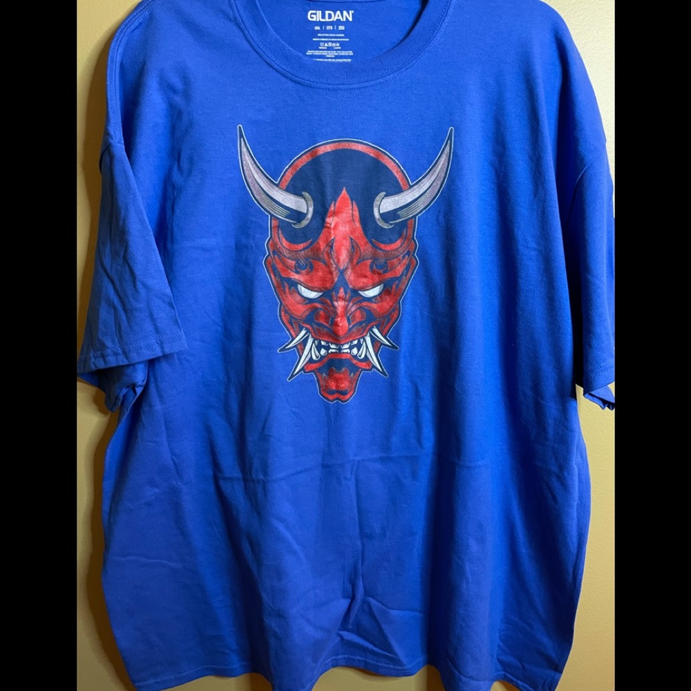 Japanese Red Hannya T-Shirt - 2X